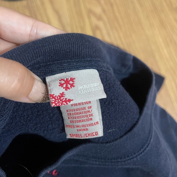 Vintage Christmas Sweatshirt Small - Picture 4 of 5